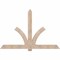 Ekena Millwork Redmond Smooth Timber Gable Bracket, Douglas Fir, 84"W x 56"H x 5 1/2"D x 5 1/2"F, 16/12 Pitch GBW084X56X0606RED00SDF - alternate 1